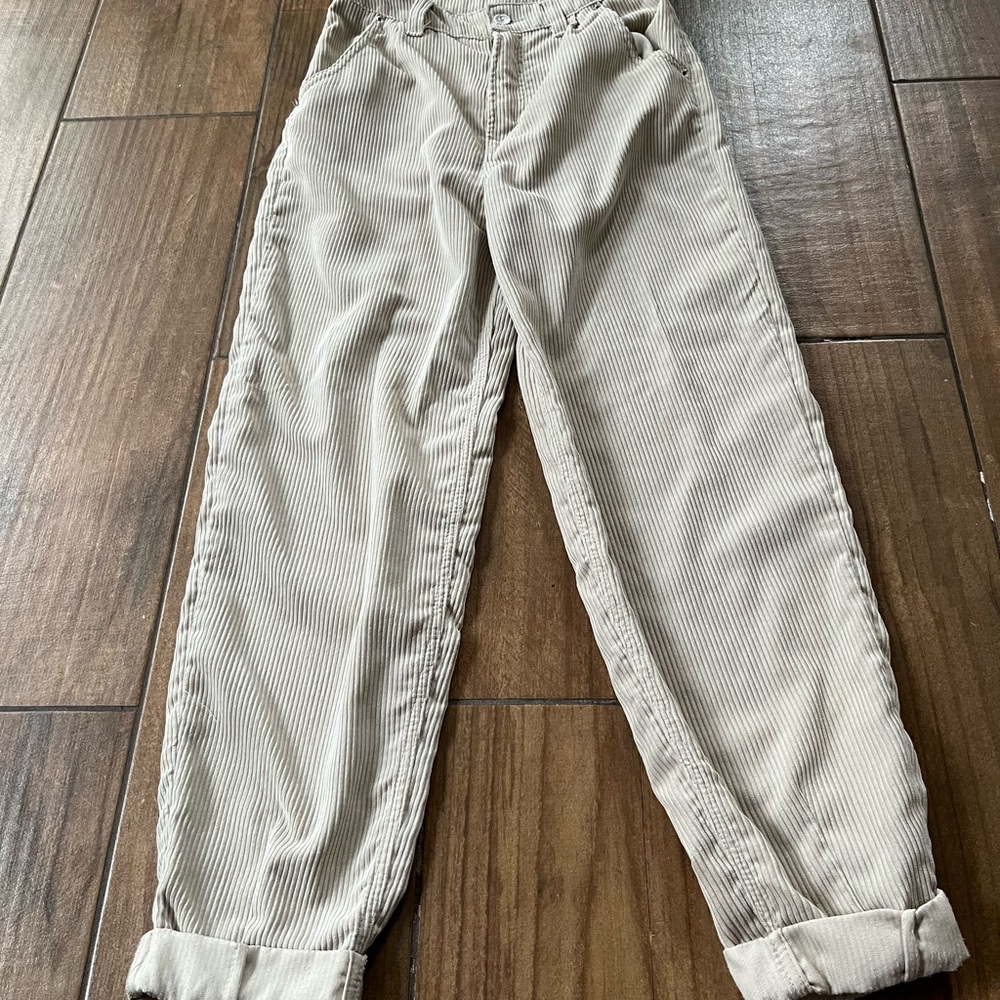 Divided Beige Corduroy Pants